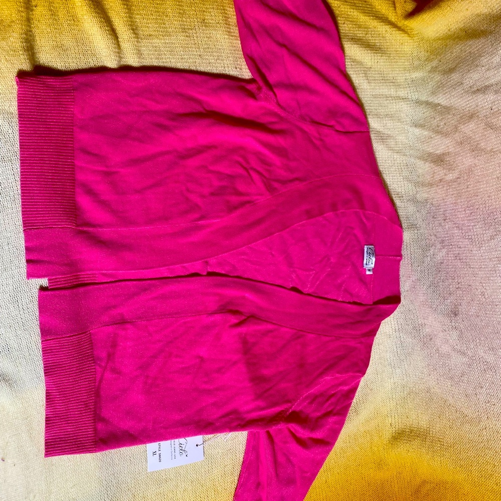 Cielo pink sweater size XL